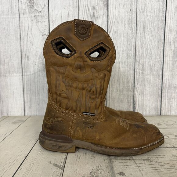 Double H Men's US Size 8.5D Phantom Rider Lycan Waterproof Composite Toe Boots - Picture 4 of 10